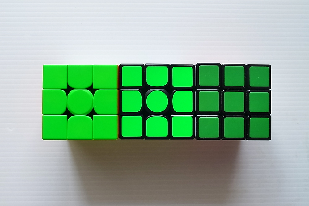 ルービックキューブとガンキューブの6面の色の違い | トイコレ 人生は