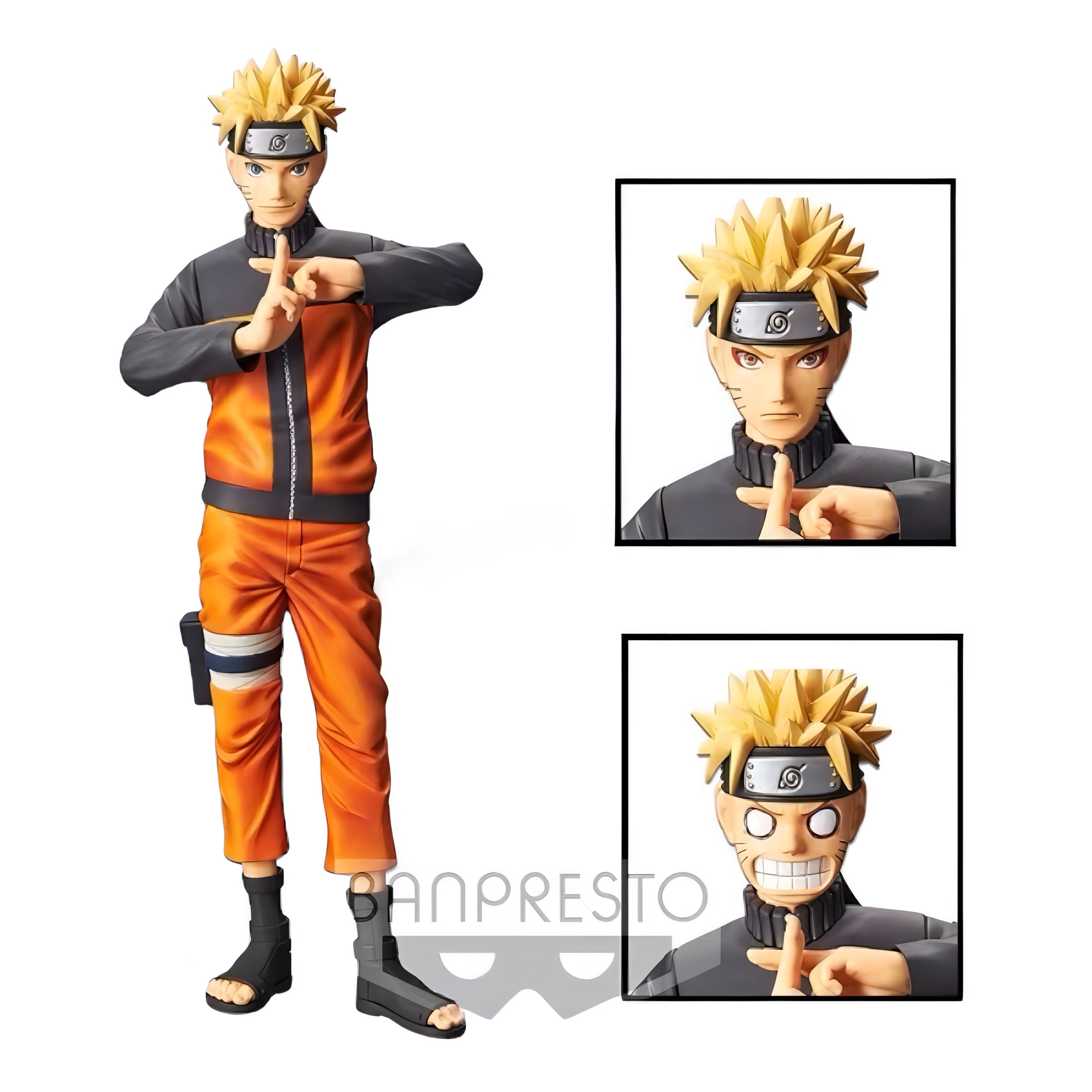 海外限定】NARUTO-ナルト- 疾風伝 うずまきナルト Grandista nero