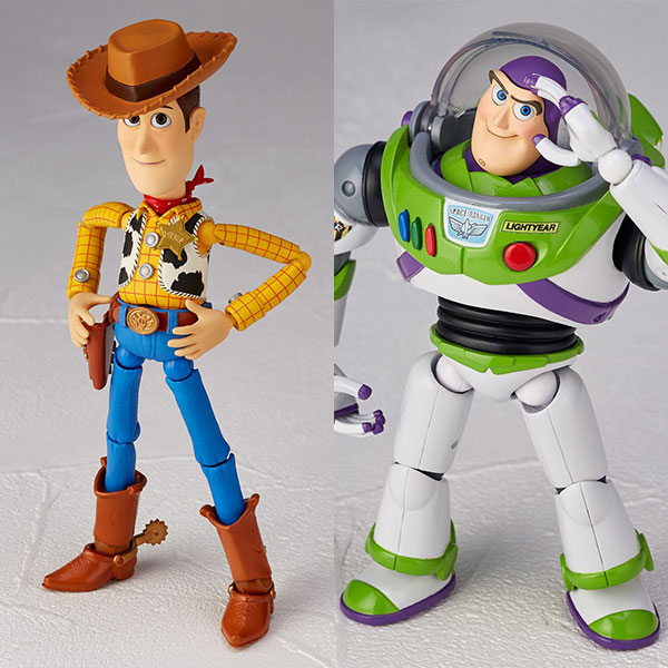 トイ・ストーリー】リボルテック『ウッディ ver1.5』『バズ・ライト