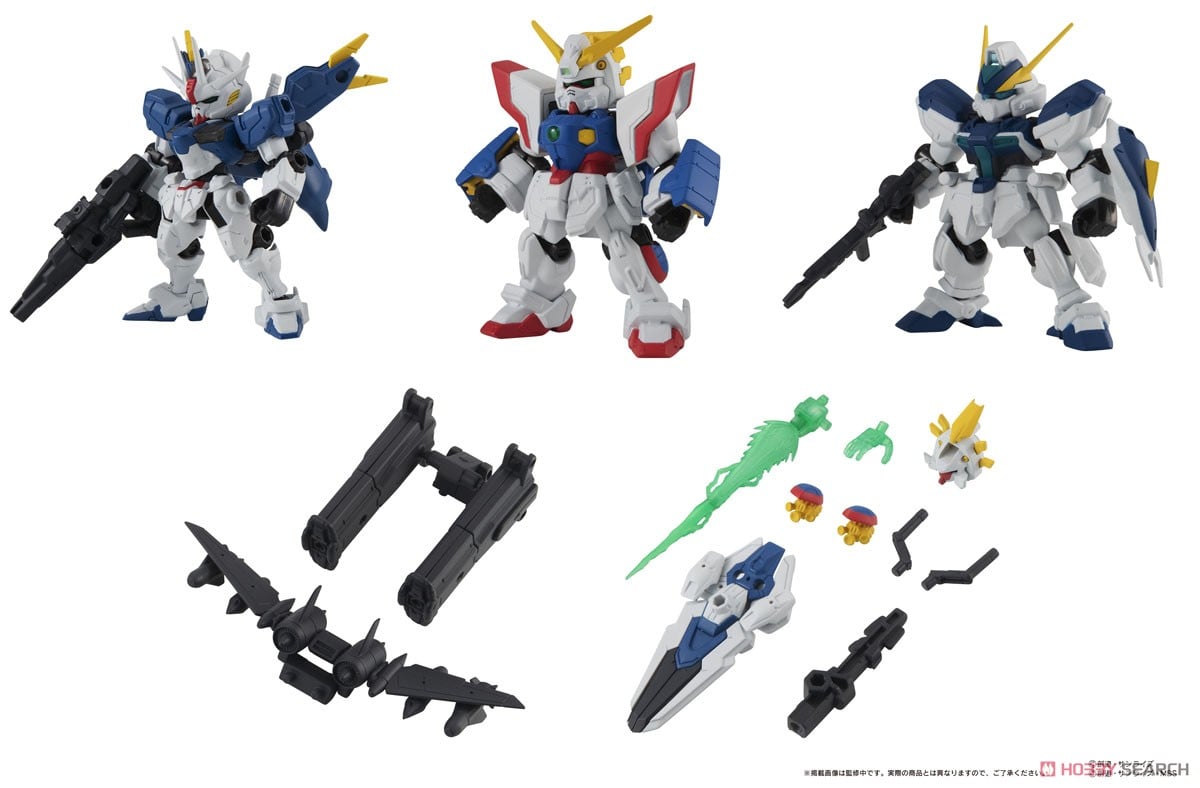 ガンダム】ガシャポン『MOBILE SUIT ENSEMBLE 25』モビルスーツ