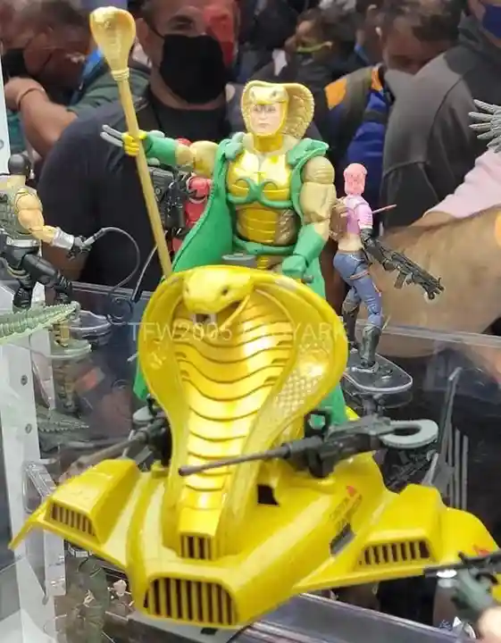 Serpentor & Air Chariot GI Joe Classified Series In Hand Images