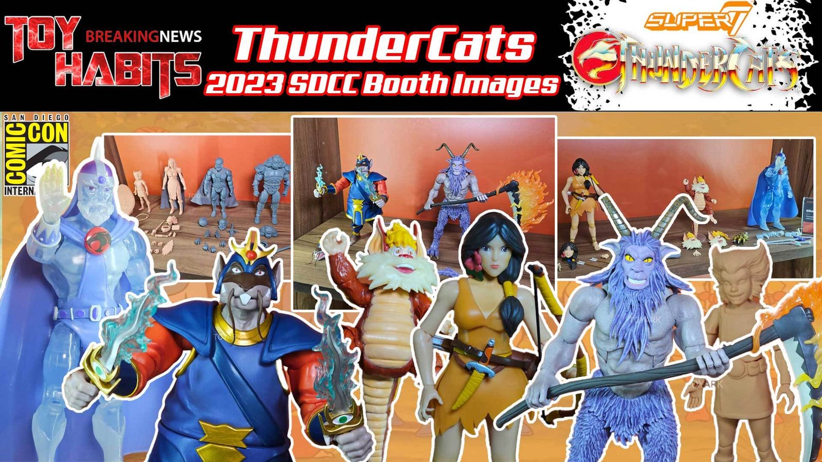 Super7 Ultimates ThunderCats 2023 SDCC Booth Images