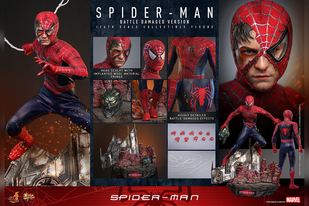 MAFEX スパイダーマン Comic Ver. 再販版 レビュー | トイハコ