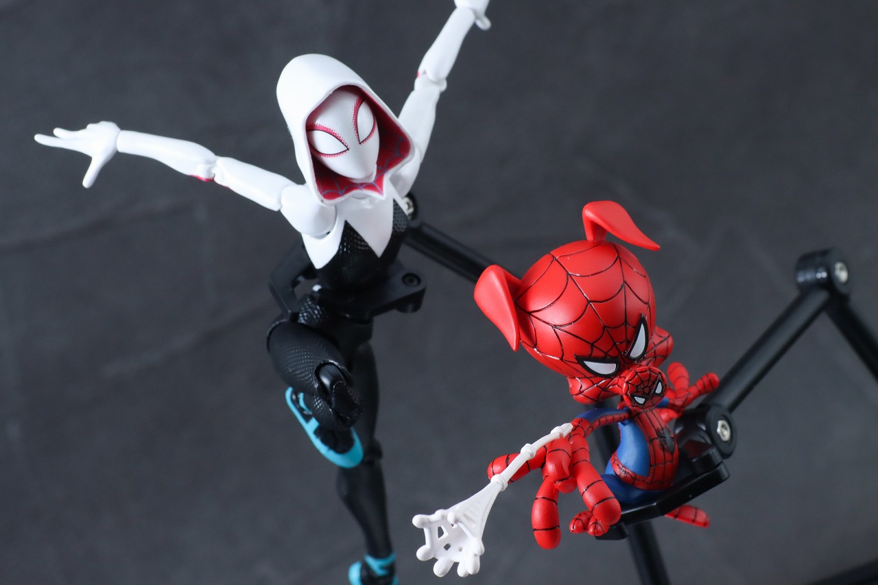 千値練 SVアクション スパイダー・グウェン＆スパイダーハム レビュー