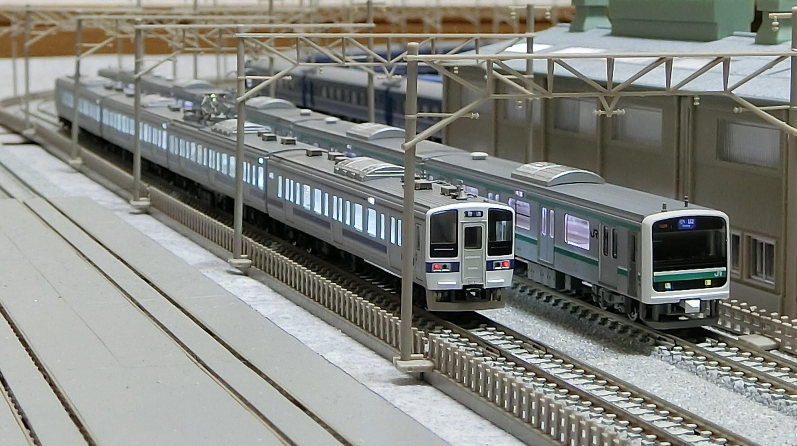 Nゲージ 1853 E501系が水戸線にいたころ | 豊四季車両基地