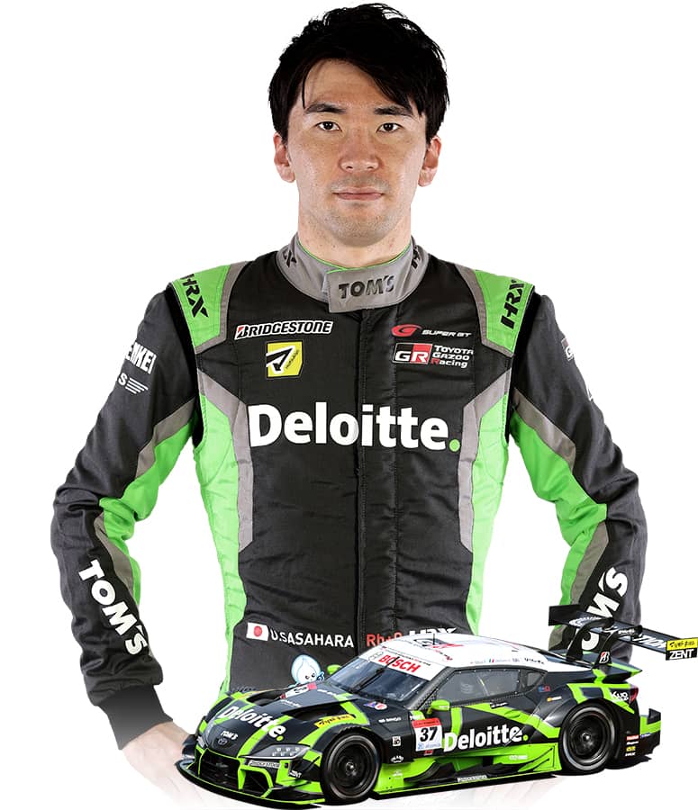 笹原 右京 | ドライバー情報 | モータースポーツ活動 | TOYOTA GAZOO