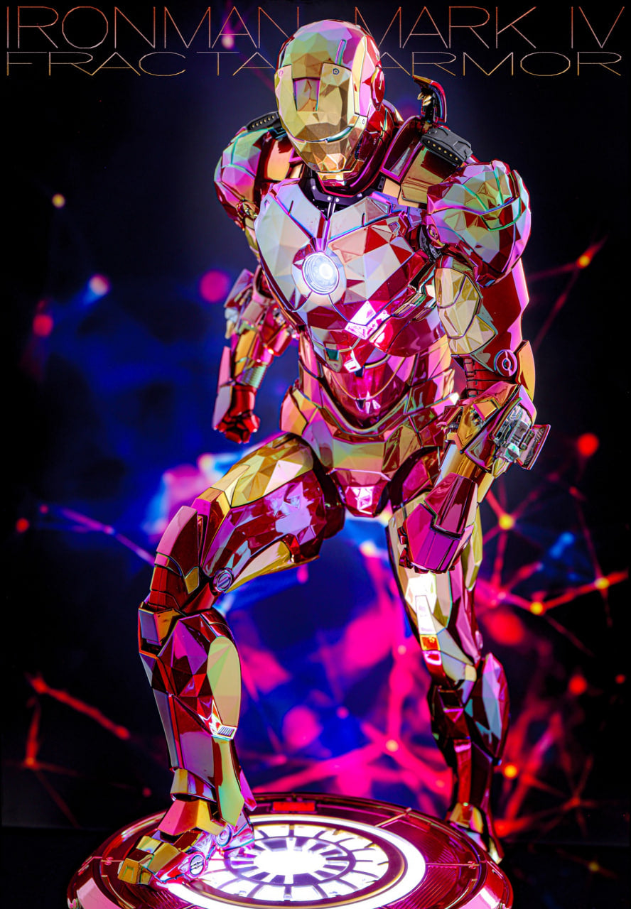 READY🔥Hot Toys MMS792D70 Iron Man 2: 1/6th scale Iron Man Mark IV