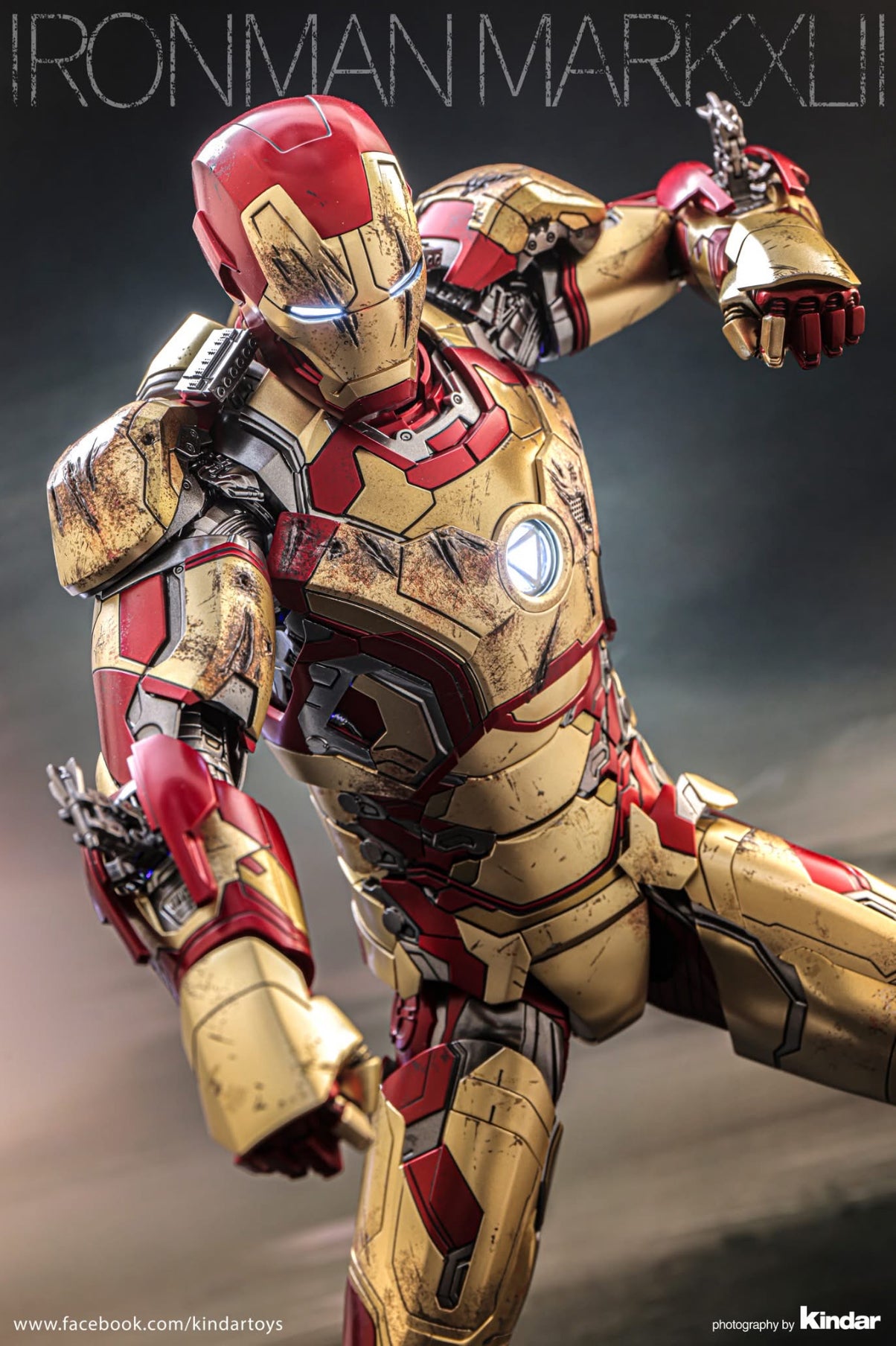 READY🔥Hot Toys MMS759D66B Marvel Ironman 3 Ironman Mark 42 (2.0