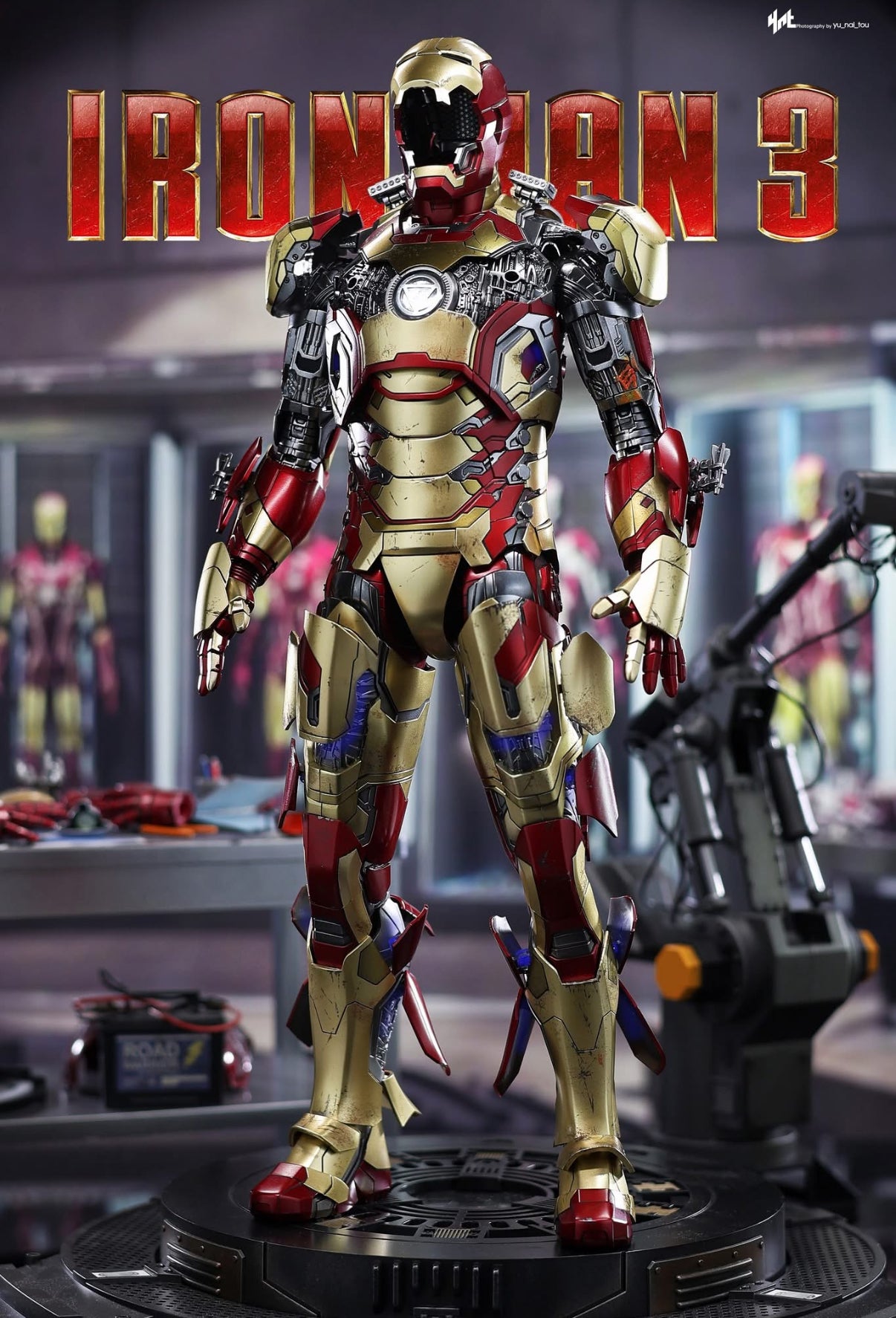 READY🔥Hot Toys MMS759D66B Marvel Ironman 3 Ironman Mark 42 (2.0