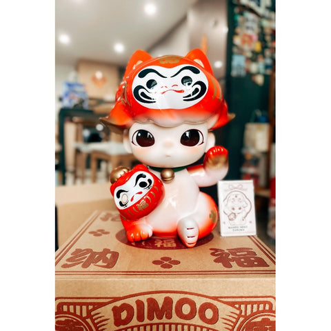 DIMOO Maneki Neko Daruma Limited Figure(Shanghai PTS 2024