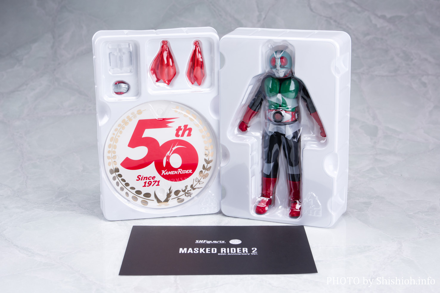 レビュー】S.H.Figuarts（真骨彫製法）仮面ライダー新2号 50th