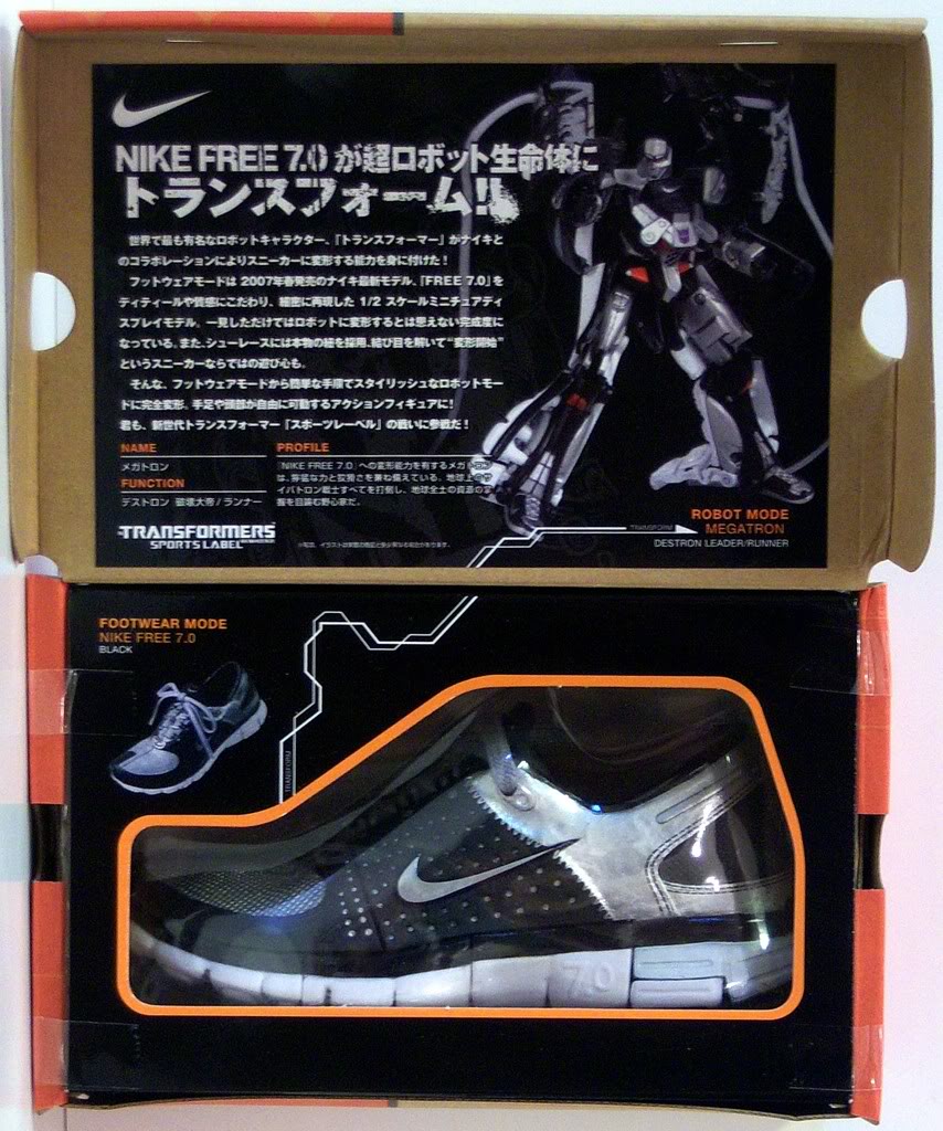 Megatron (Nike Free 7.0) - Transformers Toys - TFW2005