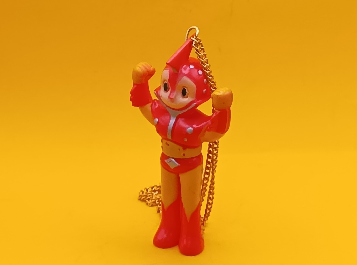 パトラ製 小さなスーパーマン ガンバロン ペンダントソフビ 【85742085