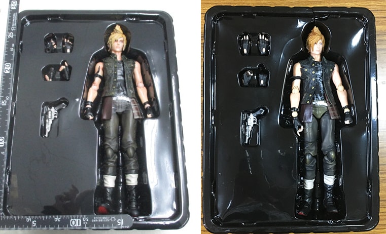 パチモンNO!【本物はどっちだ？】プレイアーツ改 FINAL FANTASY XV