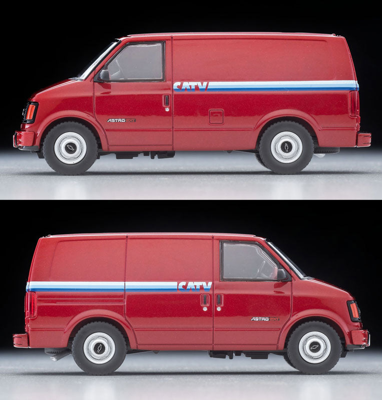 Tomica Limited Vintage NEO 1/64 LV-N344a Chevrolet Astro Van Red