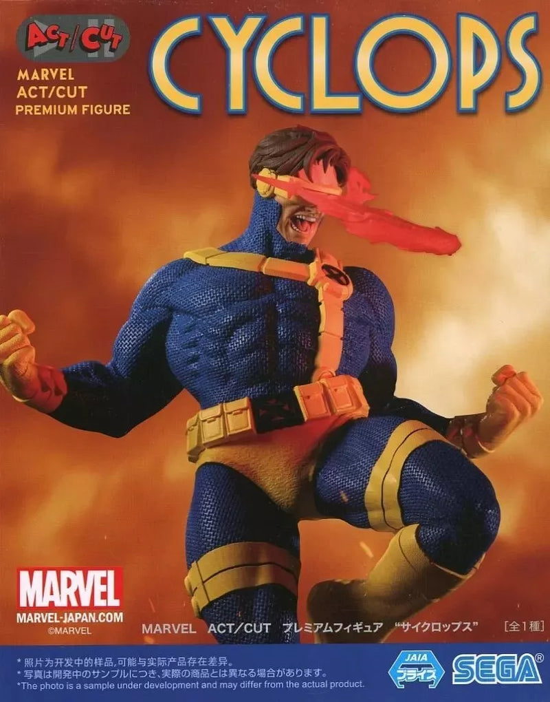 SEGA Marvel ACT/CUT Premium Figure Cyclops JAPAN OFFICIAL