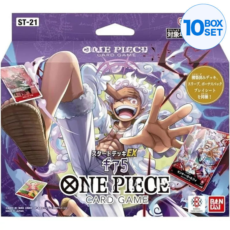 BANDAI One Piece Card Starter Deck EX Gear 5 ST-21 TCG JAPAN