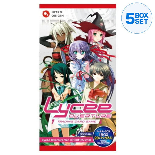 Lycee Overture Ver. Nitro Origin 1.0 Booster Pack Box TCG JAPAN