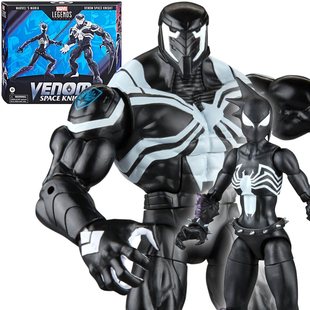 Venom Marvel Legends Mania and Venom Space Knight — Toy Snowman