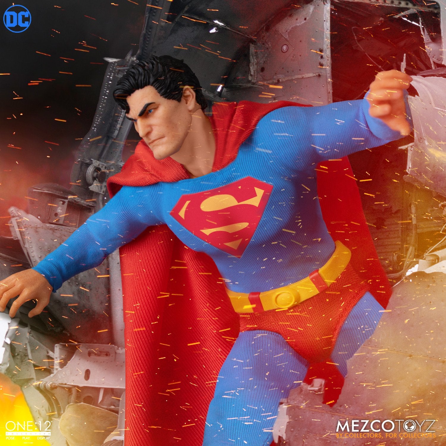 One:12 - DC Superman Man of Steel Edition - Mezco — Toy Snowman