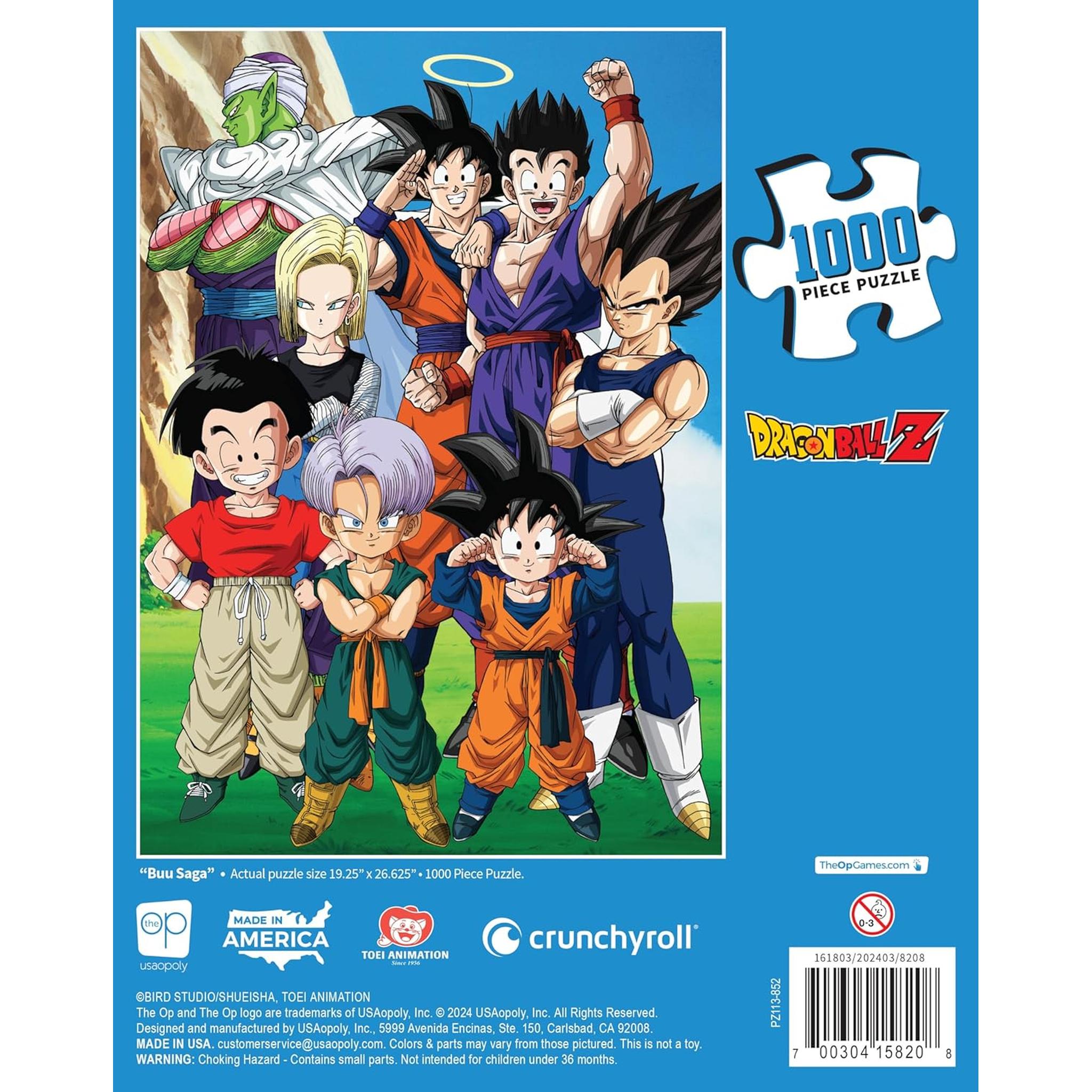ドラゴンボールZ「ブウサーガ」1,000ピースジグソーパズル | DBZ伝説の