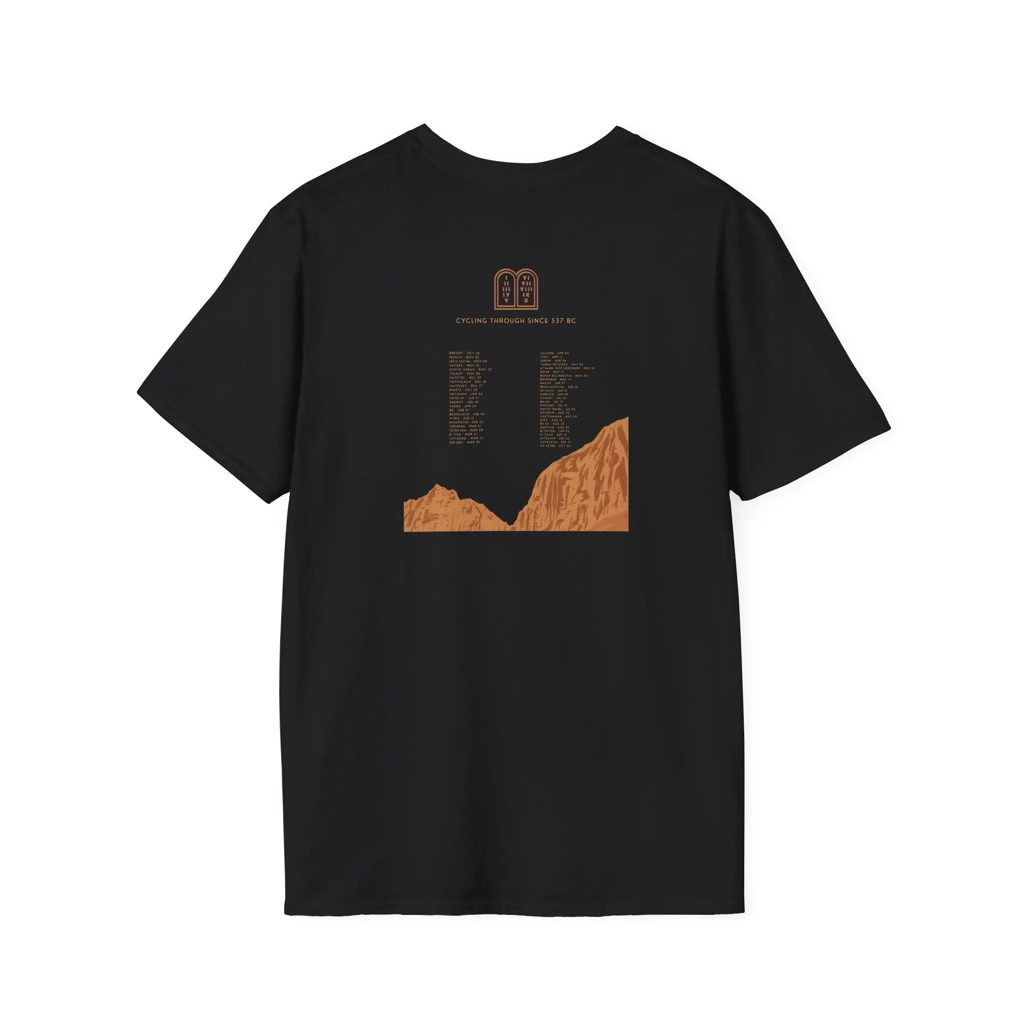 2024 TLV Parashat Tour T-Shirt - Dark – Tree of Life Bible Society