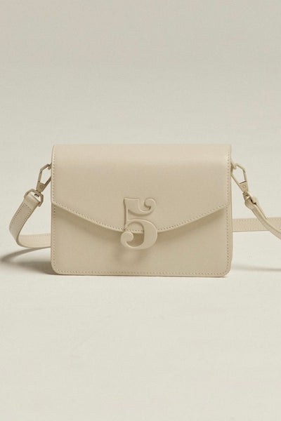 No.5本革ショルダーバッグ-White – Tnewties