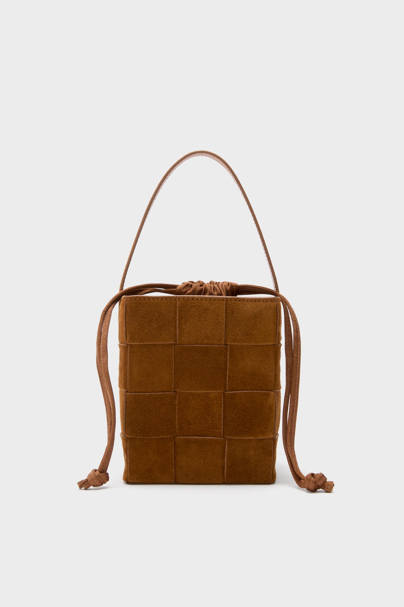 Cacao Laith Woven Top Handle Bag | Loeffler Randall