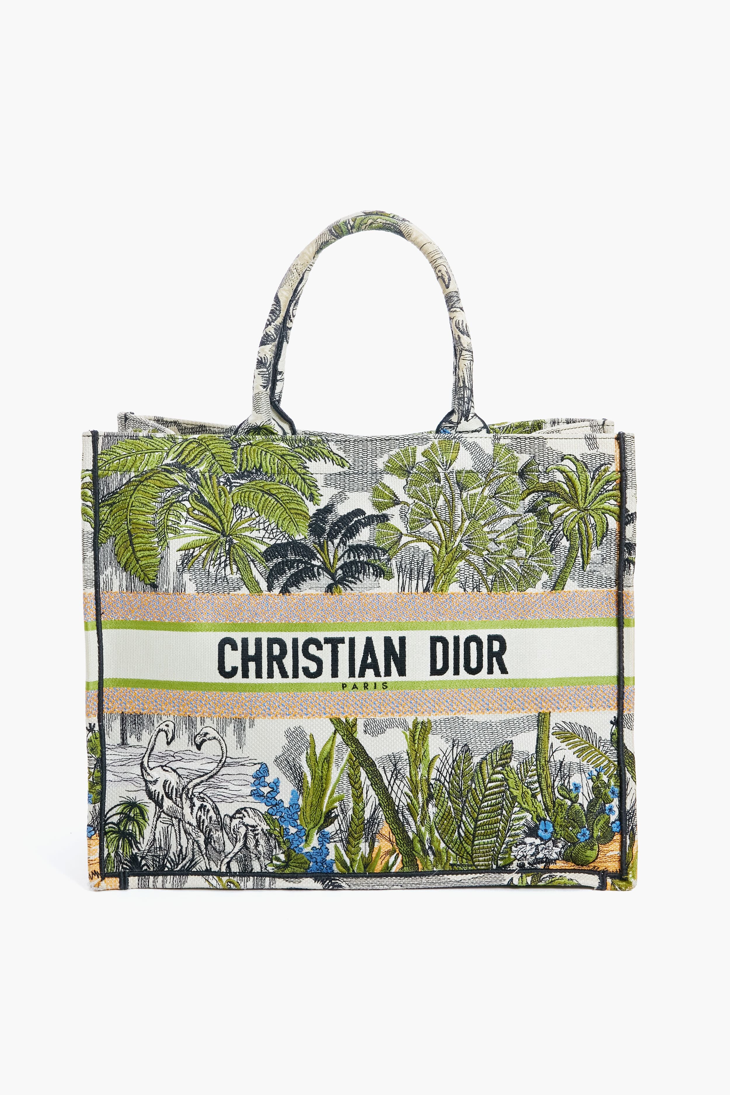 Dior Canvas Large Book Tote | Tuckernuck Archive Collection