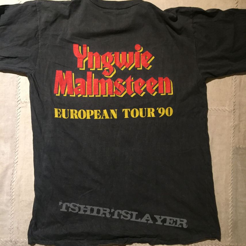 Yngwie J. Malmsteen Yngwie Malmsteen - European tour '90 original