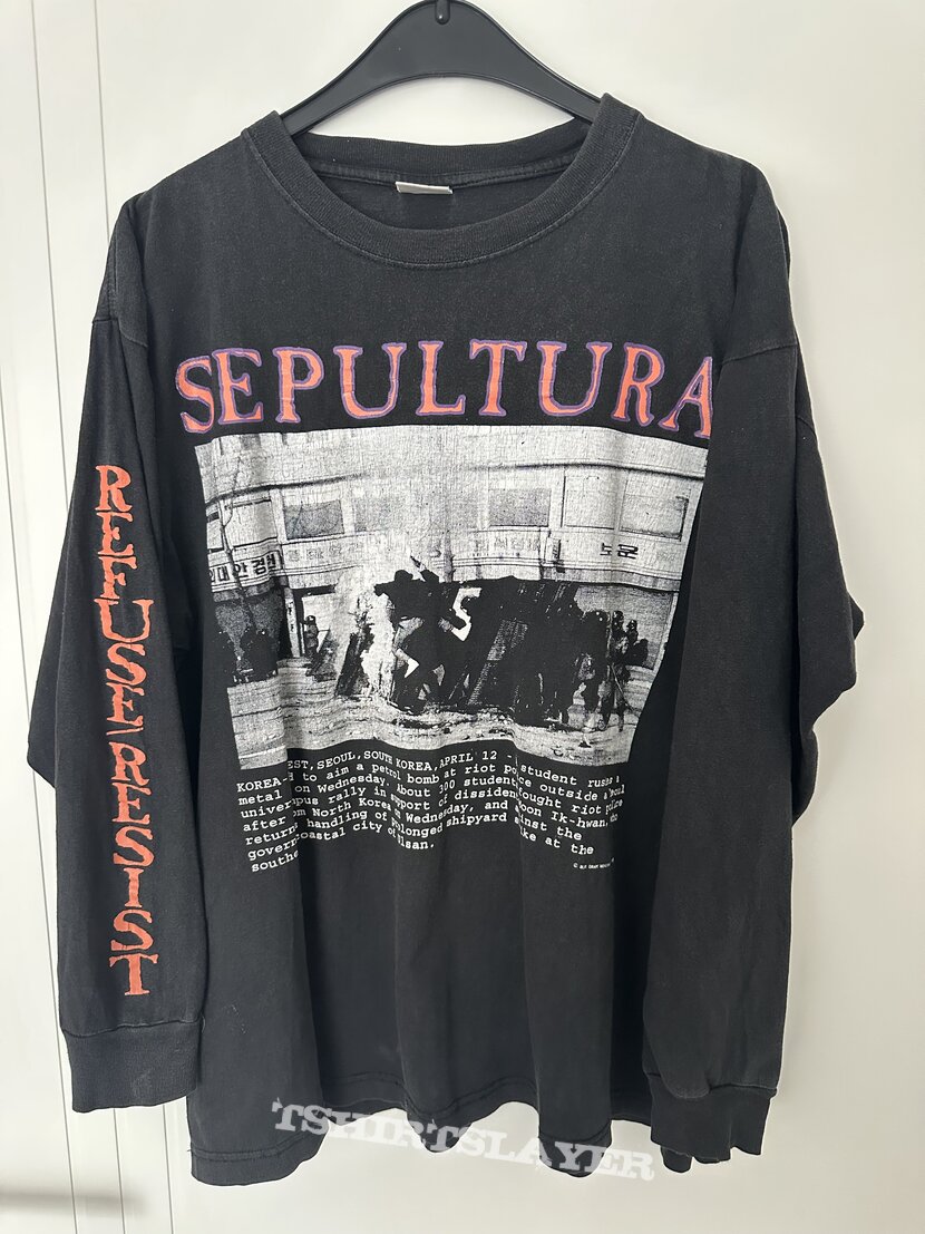 Sepultura - „Refuse Resist / Chaos 1994 Brazil“ Longsleeve