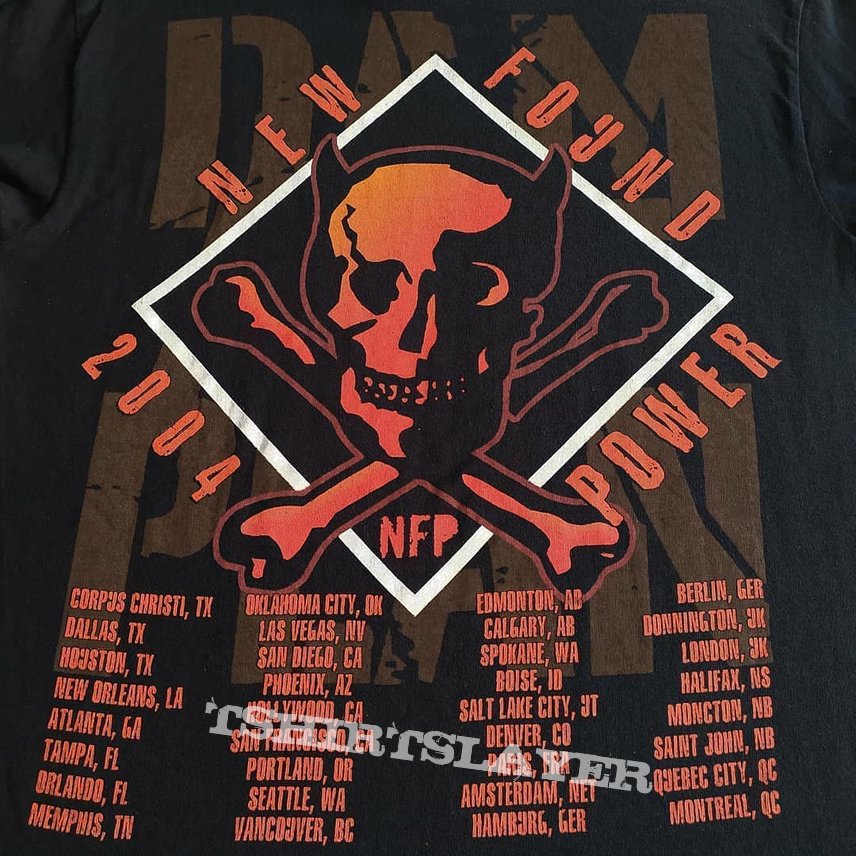 Damageplan New Found Power Tour 2004 | TShirtSlayer TShirt and
