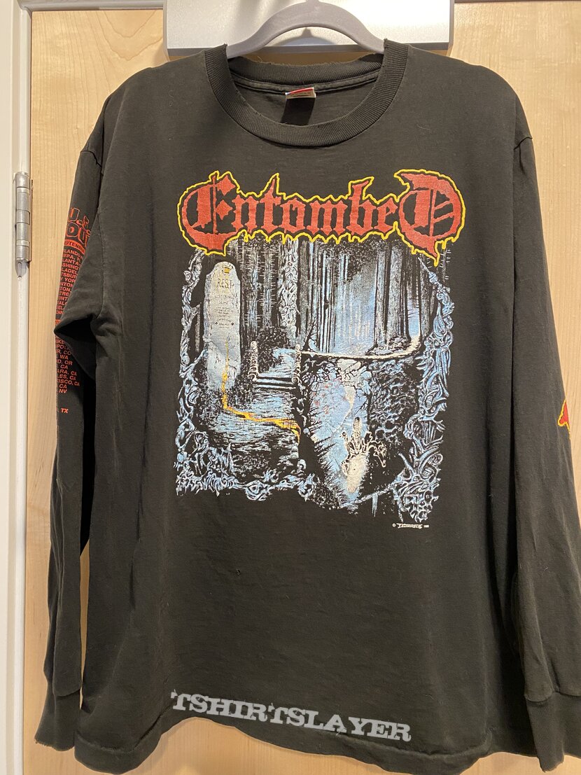 Entombed - Left Hand Path 1991 US Tour Longsleeve | TShirtSlayer