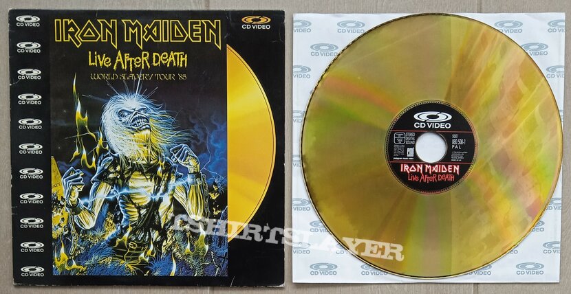 Iron Maiden - Live After Death - Laserdisc 1985/1992