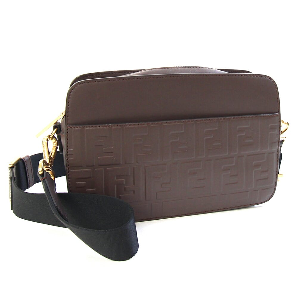 楽天市場】フェンディ ショルダーバッグ ズッカ 7VA428 ダークブラウン