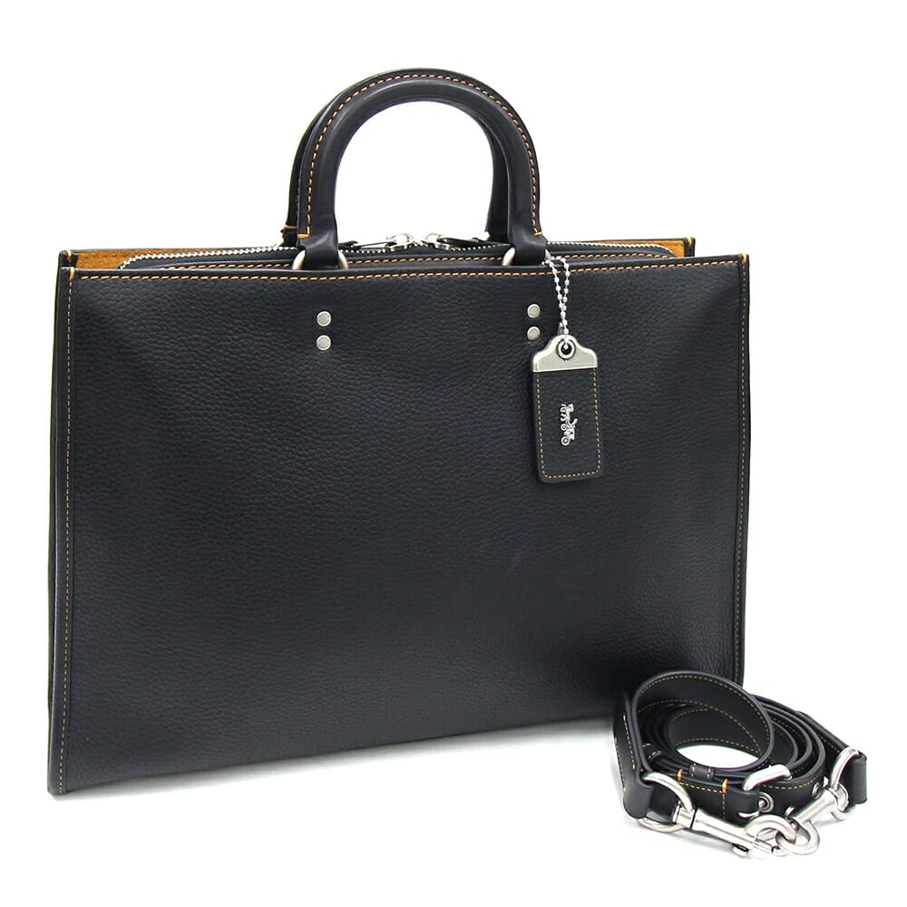 楽天市場】コーチ 2WAYブリーフケース ローグ ブリーフ 11104 ブラック