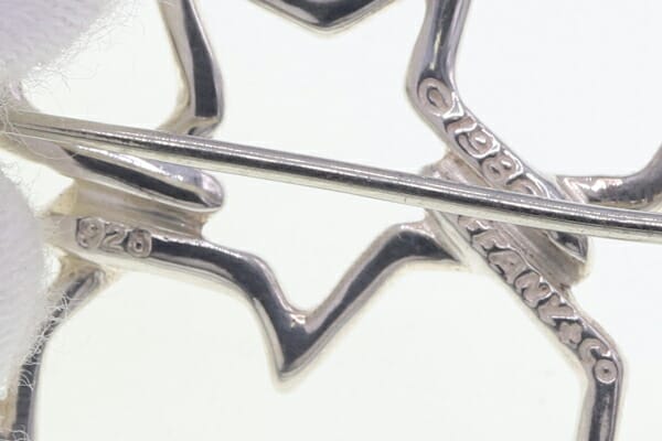 楽天市場】ティファニー ブローチ トリプルスター SV スターリング