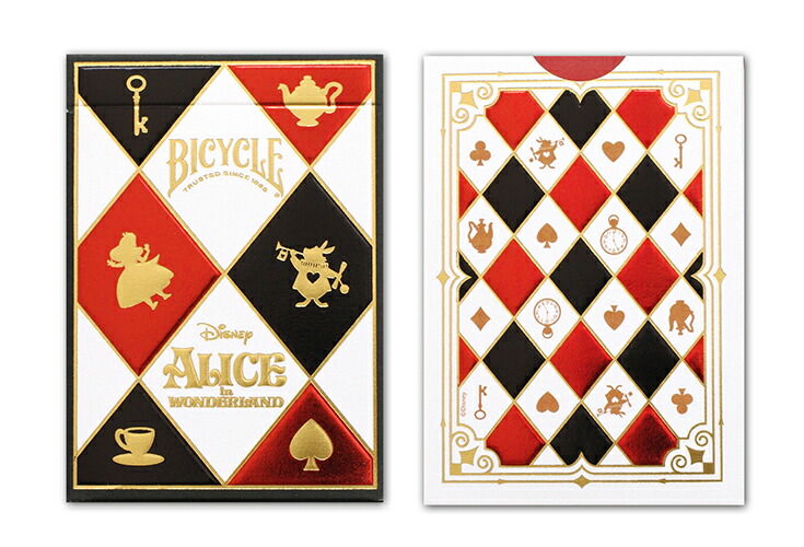 楽天市場】【トランプ】BICYCLE DISNEY ALICE IN WONDERLAND