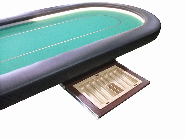 楽天市場】【カジノ用品】LED POKER TABLE LEDポーカーテーブル