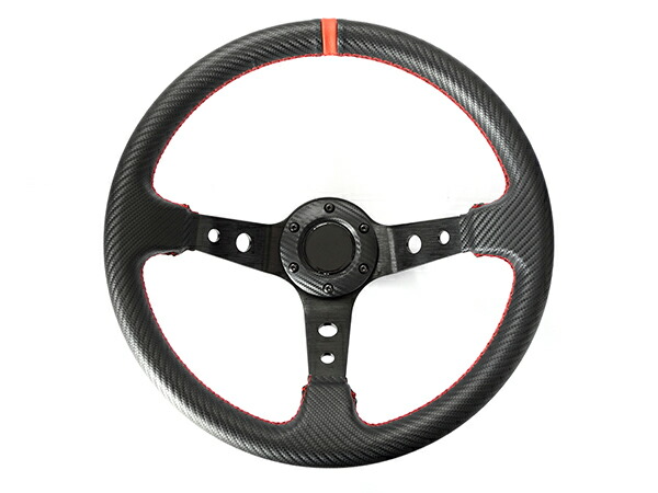 楽天市場】ディープコーン ステアリング ドリフトハンドル 35Φ