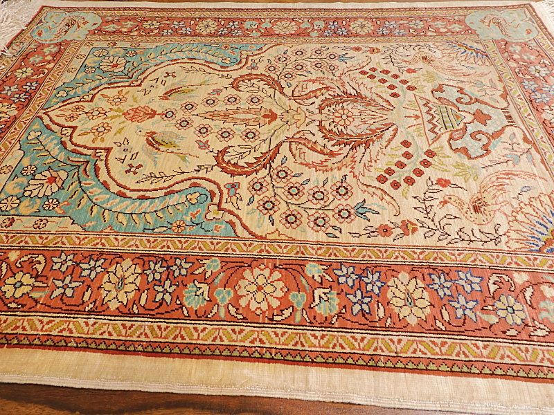 楽天市場】【楽天スーパーSALE20%OFF】ヘレケ トルコ絨毯 シルク