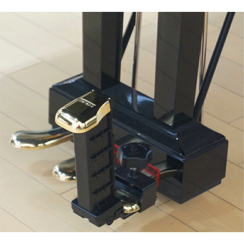 楽天市場】アシストセット ピアノ補助ペダル ブラック ウォルナット 新