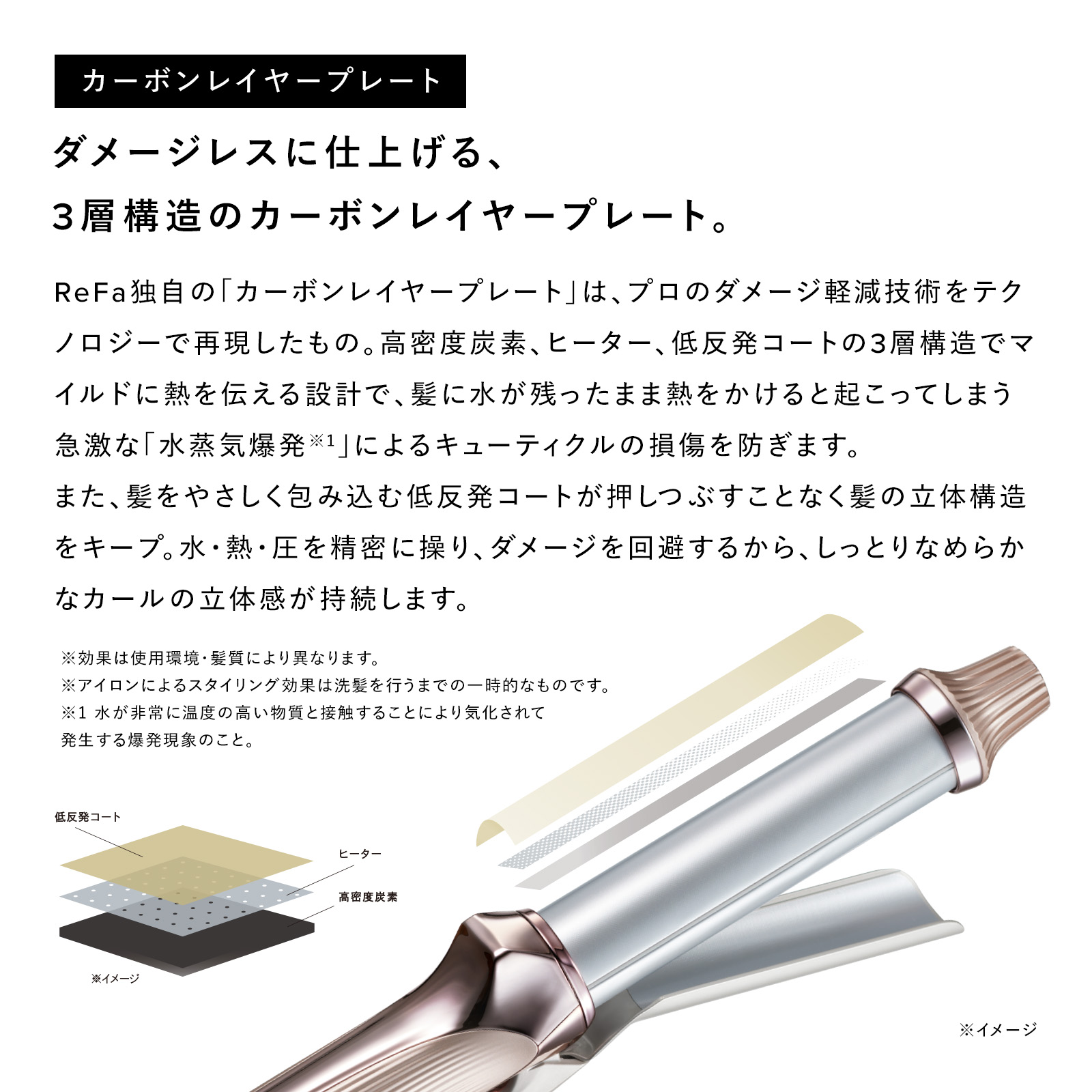 楽天市場】【ReFa公式店 新商品】リファカールアイロン プロ＋ 32 ReFa