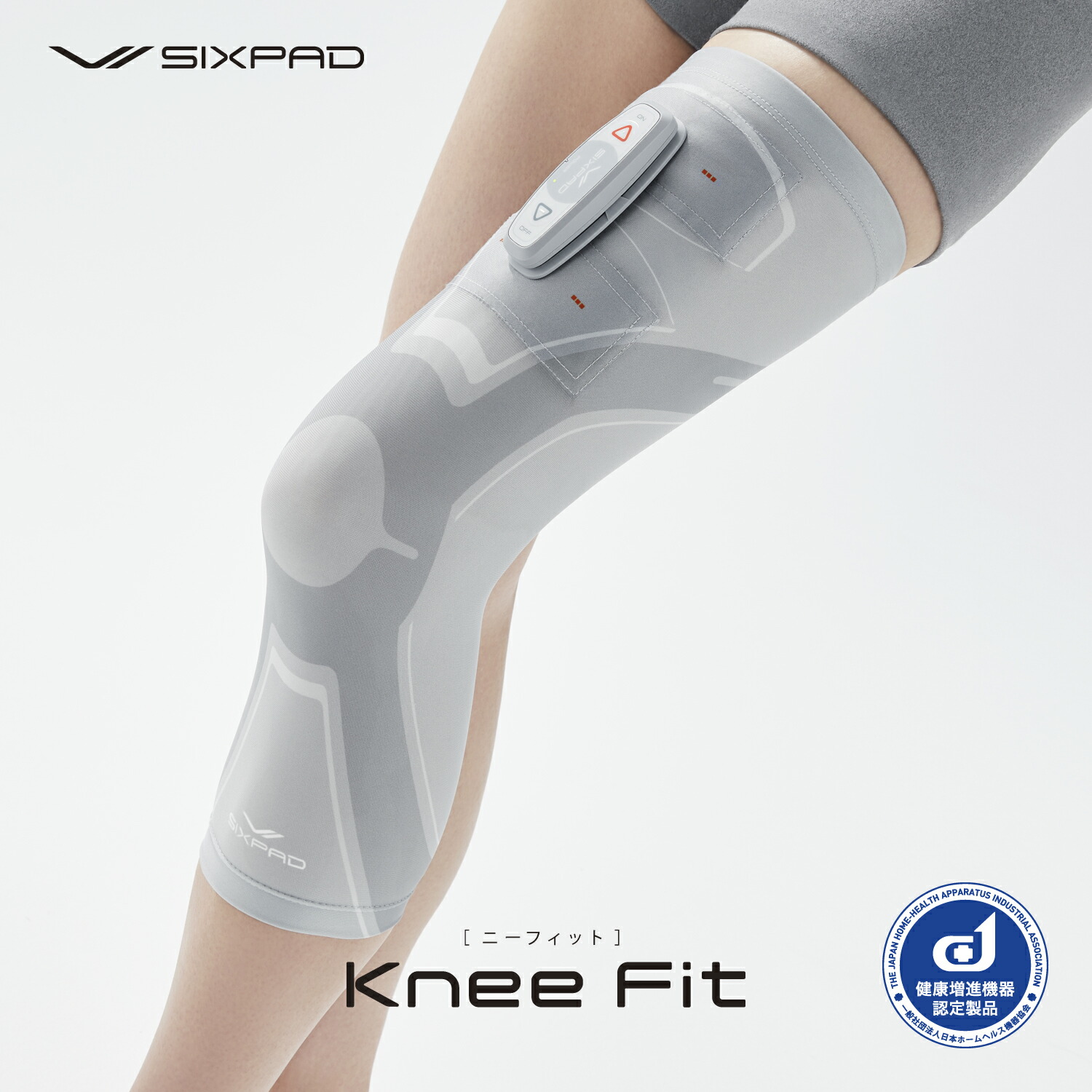 楽天市場】シックスパッド ニーフィット 専用コントローラー付 SIXPAD