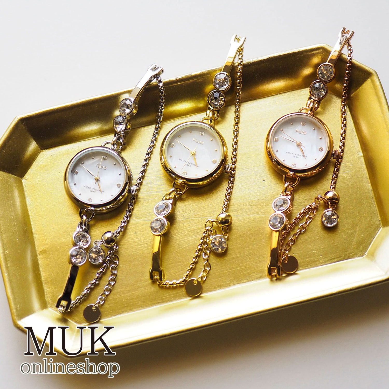 楽天市場】時計 バングル ブレス ウォッチ ブレスレット 腕時計 3気圧