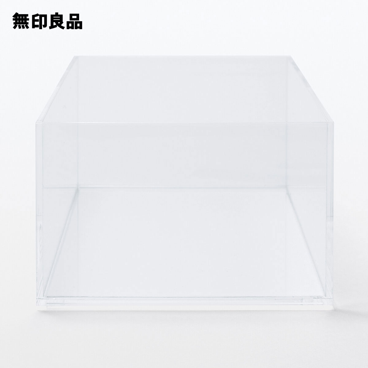 楽天市場】重なるアクリルボックス・中 約幅25．2×奥行12．6×高
