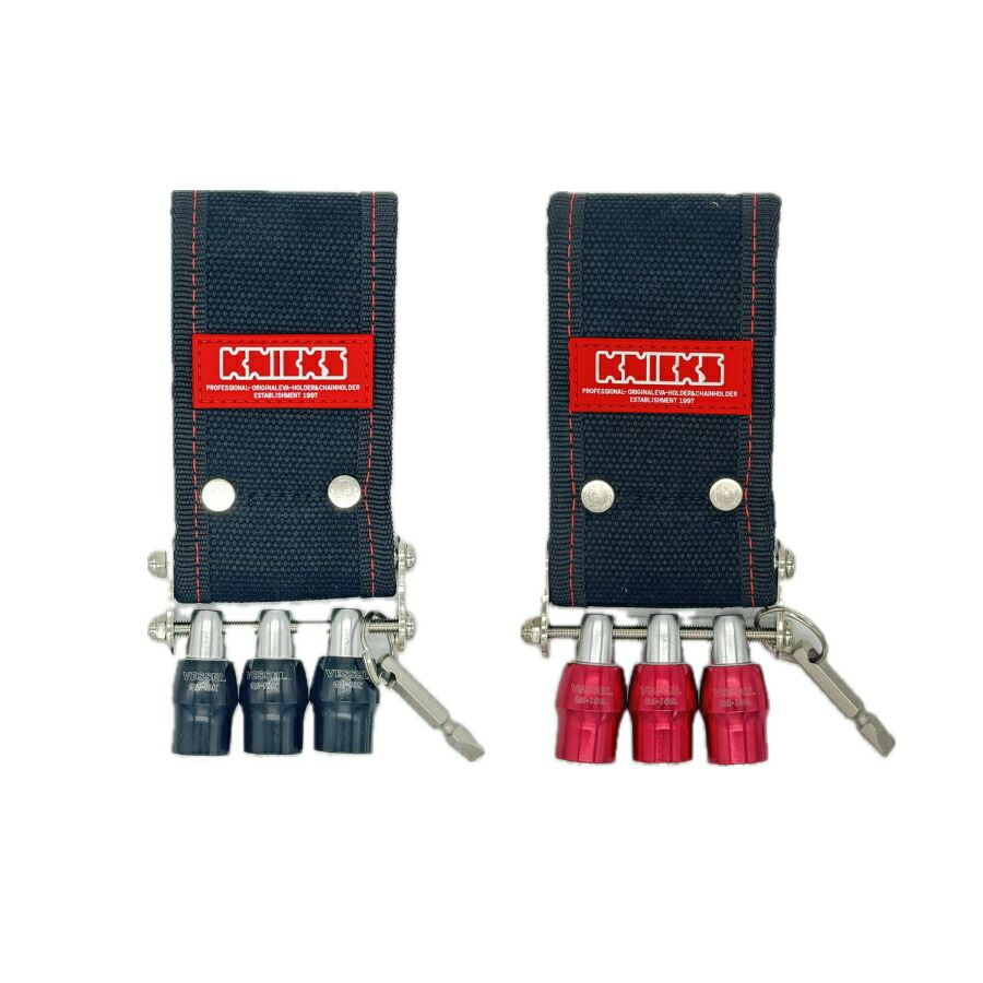 楽天市場】KNICKS (ニックス) 3SE-TSV 赤 / 黒 4号帆布ベルト クイック