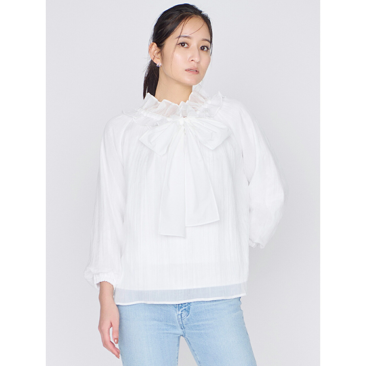 楽天市場】セルフォード CELFORD シアースモックブラウス cwfb251086