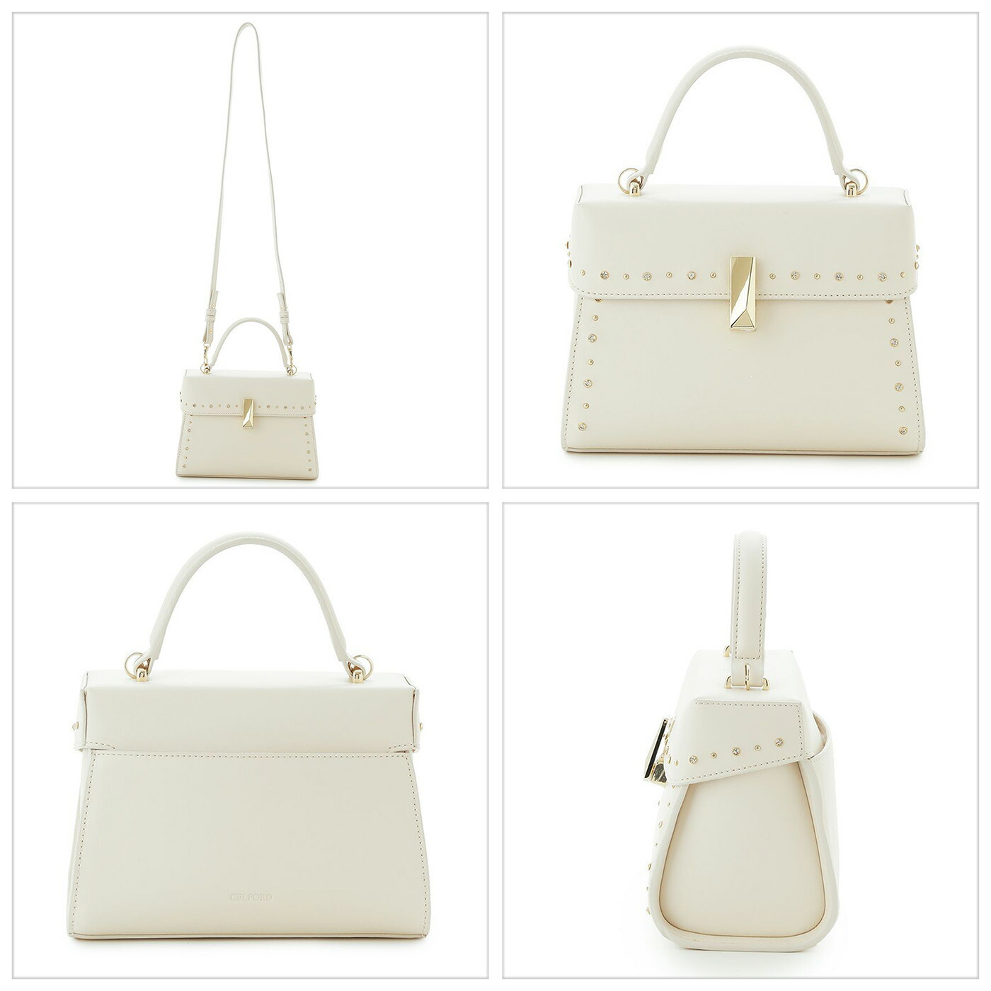 楽天市場】セルフォード CELFORD リュタン ビジュースタッズポシェット