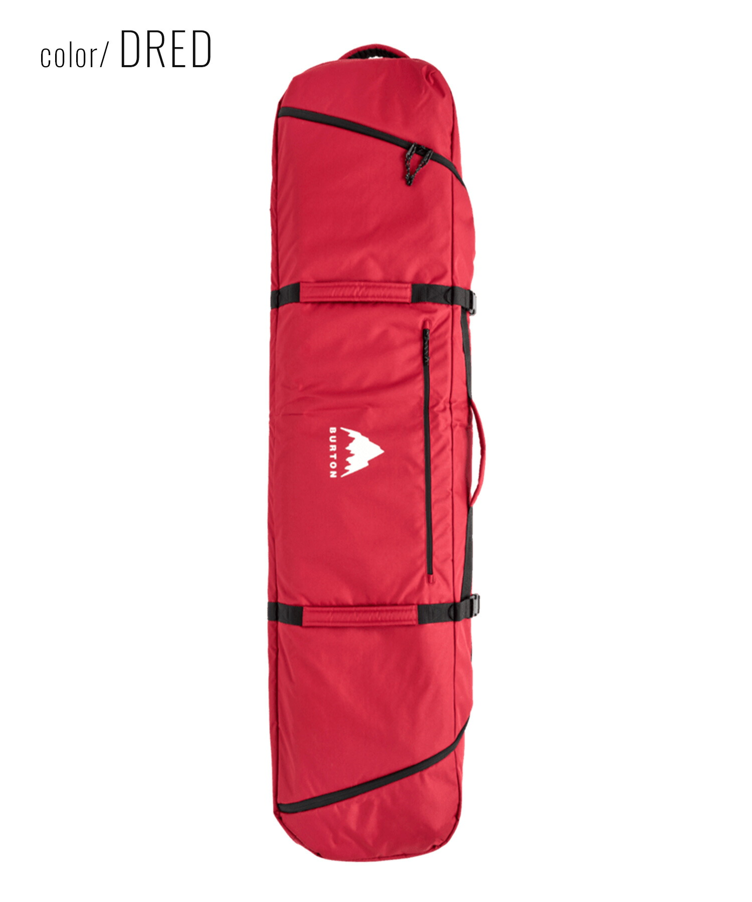 Burton 156スノーボードケース バッグ チェック柄 レッド 赤 イエロー